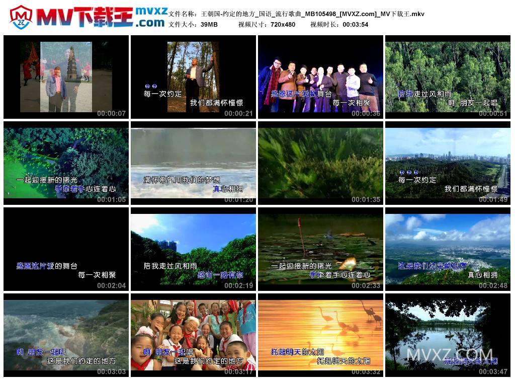 王朝国-约定的地方_国语_流行歌曲_MB105498